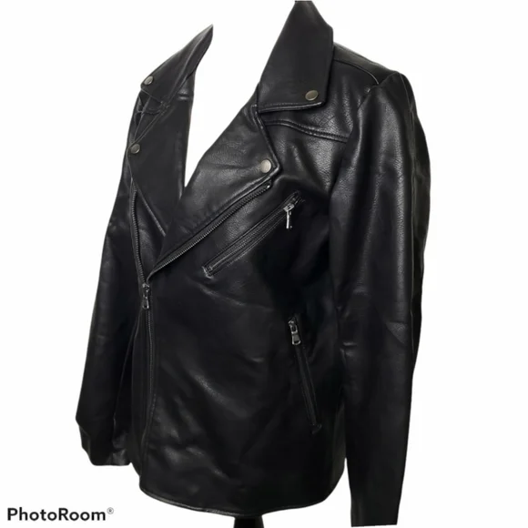 JUGHEAD RIVERDALE SOUTHSIDE SERPENTS MEN WOMEN BIKER Faux Leather Medium - Picture 5 of 14